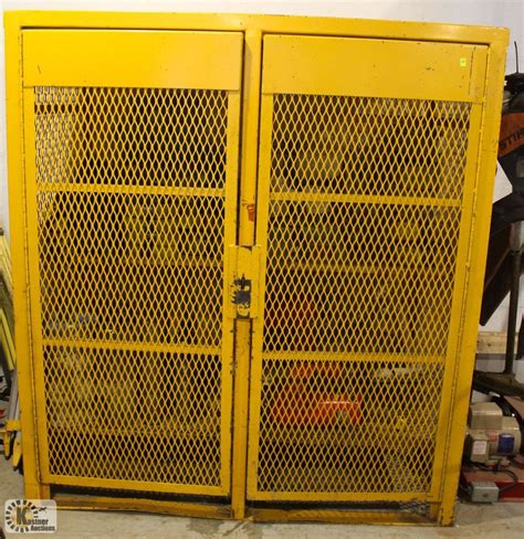 steel cage cabinet|metal storage cages.